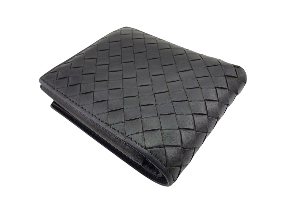 財布・小物その他 BOTTEGA VENETA WALLET (838846VCPP2 2190) BOTTEGA VENETA Bifold Wallet Intrecciato Gray Leather