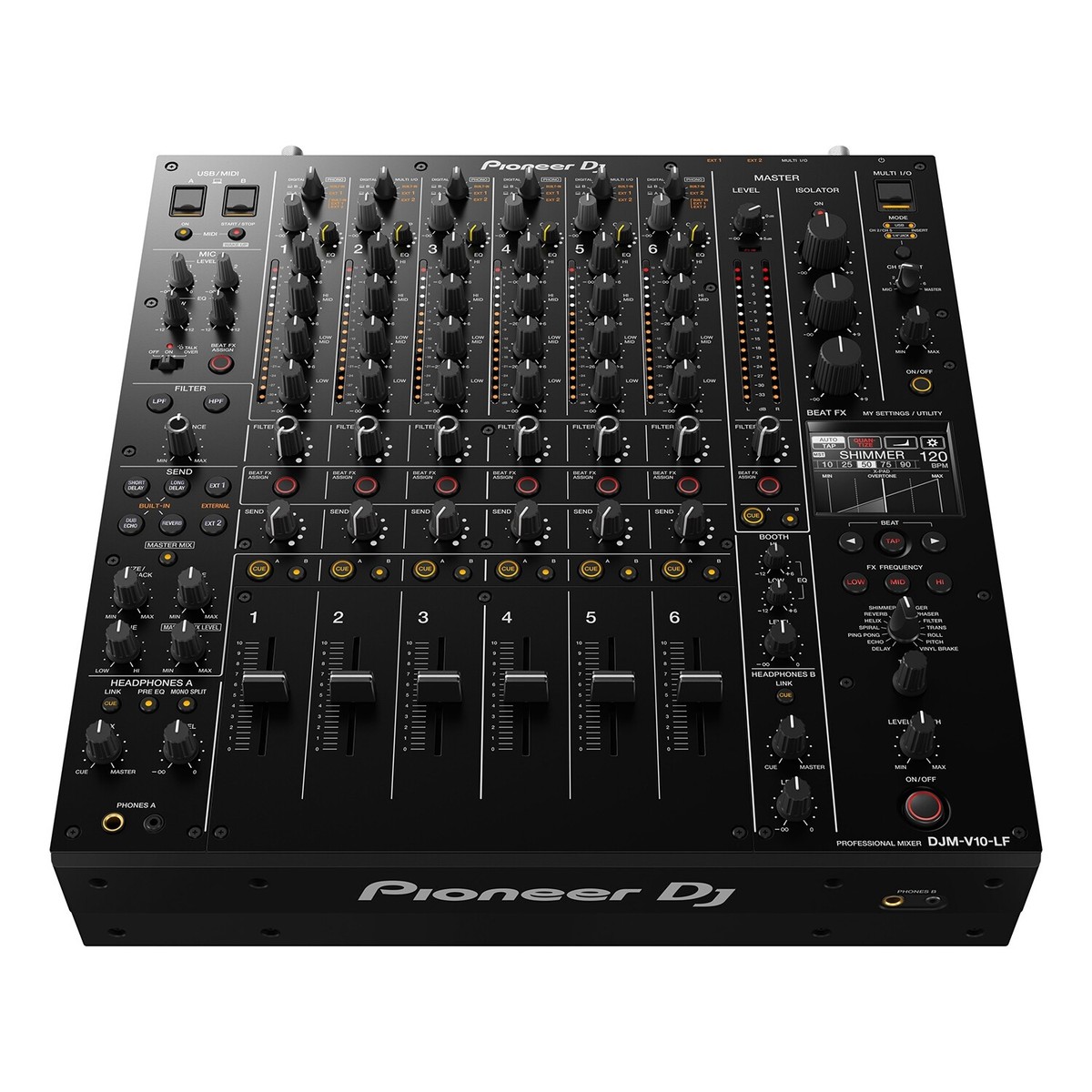 【レオン】Pioneer DJ DJM-450 DJミキサー DJM-450 2-channel DJ mixer with Beat FX (black) - Pioneer DJ