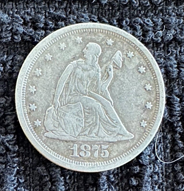 1875-S (20c) Twenty Cent Piece