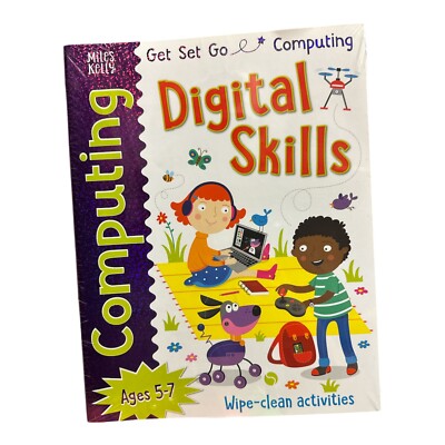 Get Set Go Computing 4 Books By - Miles Kelly - Ages 5-7 - Paperback