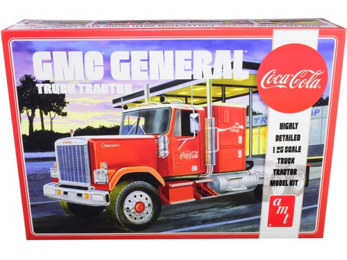 AMT AMT1179 Skill 3 Model Kit GMC General Truck Tractor "Coca-Cola" 1/25 - 第 1/1 張圖片