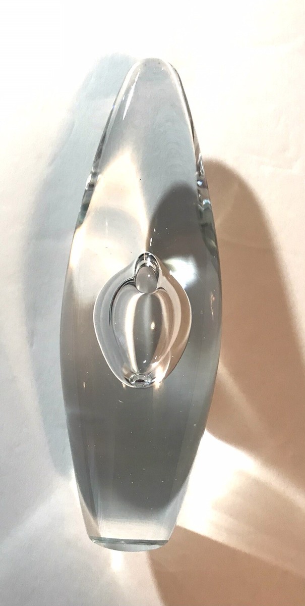 TIMO SARPANEVA #3568 “Orkidea” MCM Hand Blown Vase Iittala Finland