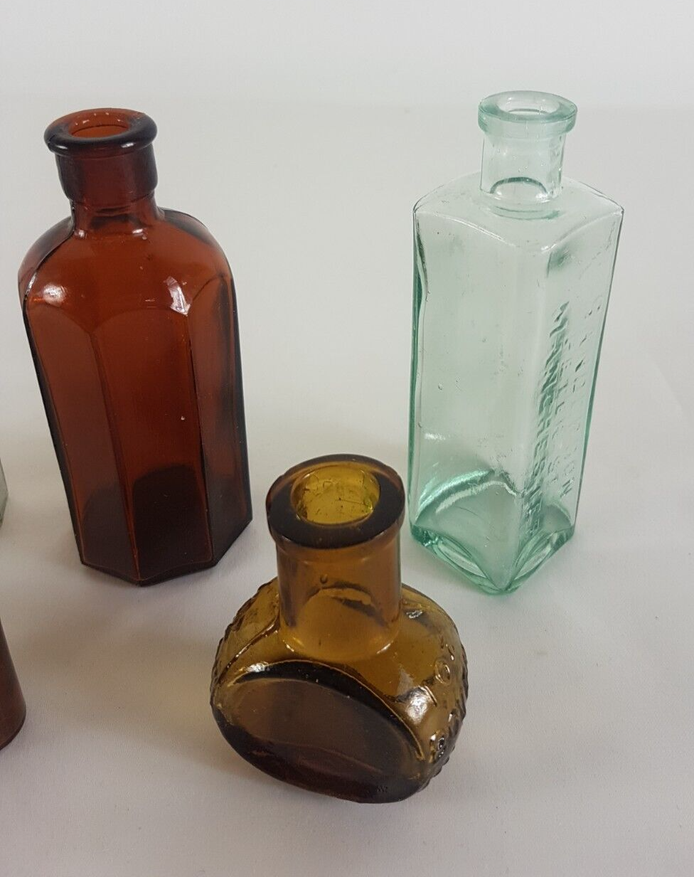 Mixed Collection of Vintage Glass Bottles eBay