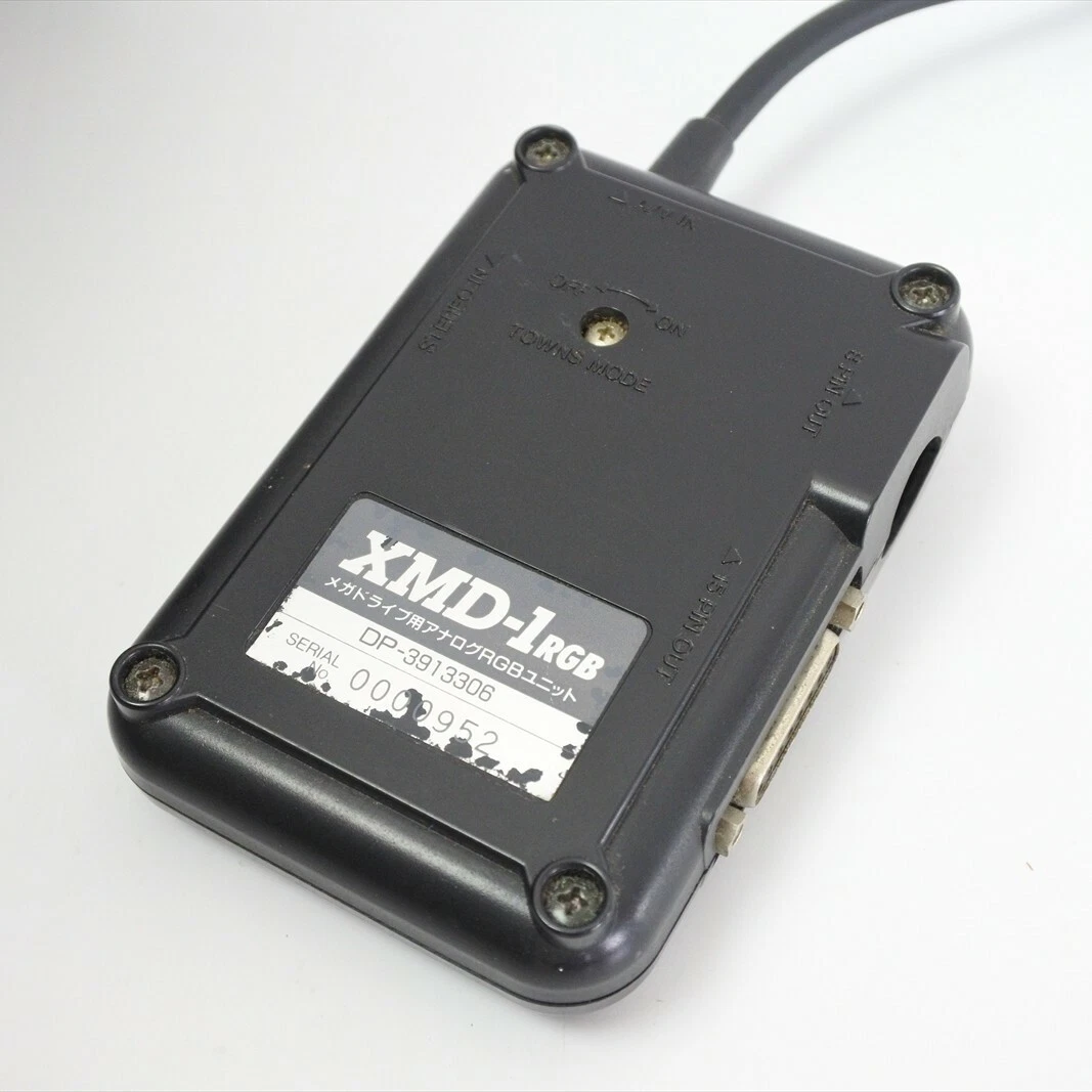 MD2用アナログRGB/S端子変換アダプターXMD-3 【中古美品・MD日本版】 MD2用アナログRGB/S端子変換アダプターXMD-3 【中古美品・MD日本版】
