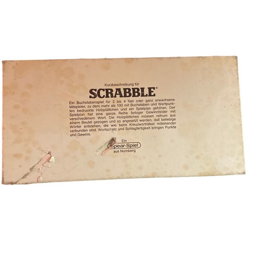 Scrabble Brettspiel Spear-Spiele 26022 Vintage 70er komplett Rarität Sammlung - Bild 10 von 10