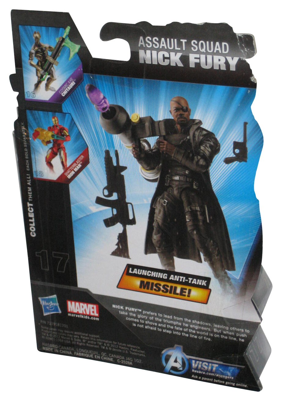 Marvel Comics Avengers Movie (2012) Assault Squad Nick Fury Figure | eBay