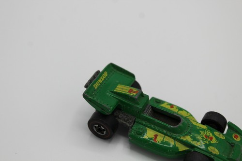 Vintage Hot Wheels Green El Rey Hong Kong Dunlop DieCast Die Cast used vehicle - Picture 10 of 11