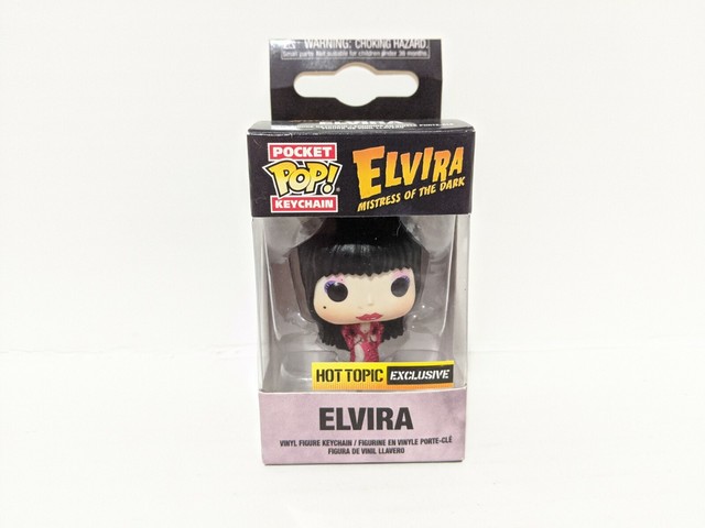 elvira funko pop keychain