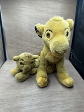 Vintage Disney Store The Lion King Young Baby Simba Plush Stuffed Toy 190s