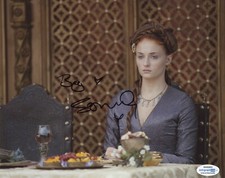 Sophie Turner Game of Thrones Sexy Autographed Signed 8x10 Photo COA 