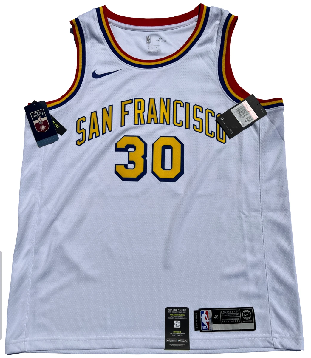STEPHEN CURRY SIGNED WARRIORS CLASSIC EDITION AUTHENTIC SWINGMAN JERSEY JSA