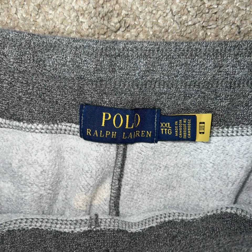 Pantalones deportivos Ralph Lauren gris polo para hombre talla XXL Foto 2 de 3