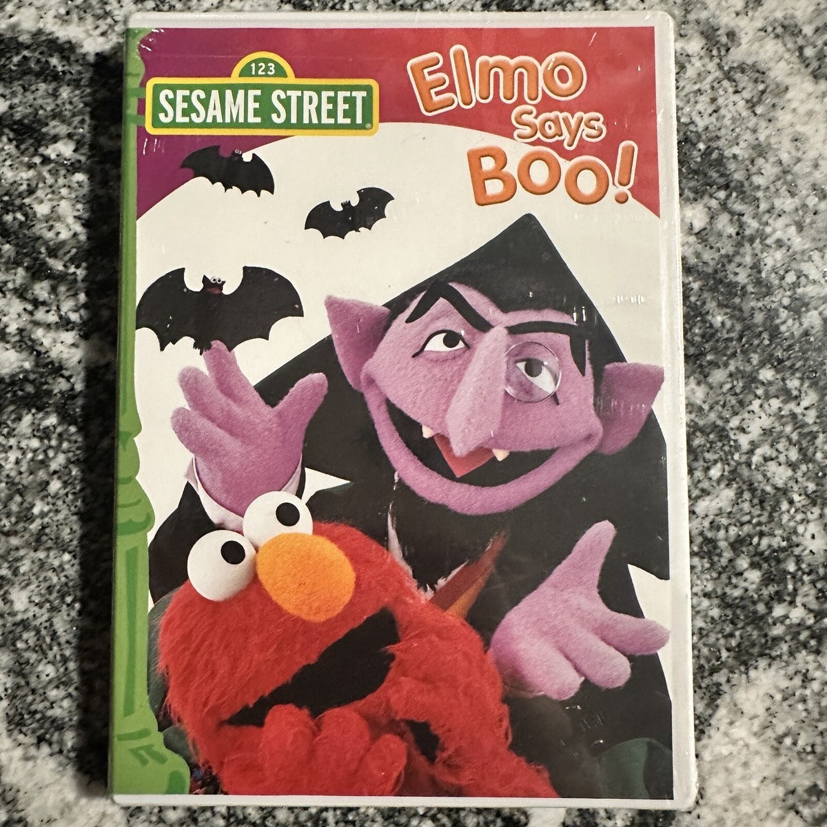 Sesame Street Elmo Says Boo! DVD Rare Sealed Vintage Show | eBay