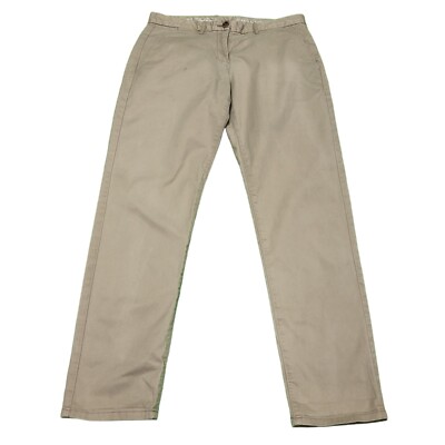Ww550 Gap Khakis elegante Damenhose gerade UK 10 M W28 L30