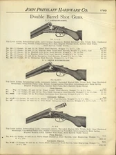 ca1910 PAPER AD 2 Sided L C Smith Double Barrel Shotgun 10 12 16 Gauge 