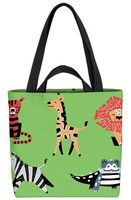 Zootiere GrüN Tasche Zoo Tiere Kinder LöWe Tiger Krokodil Zebra Giraffe Afrika