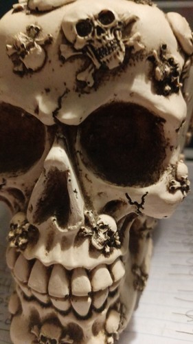 Grinning Dia Del Los Muertos Skull - Picture 6 of 6