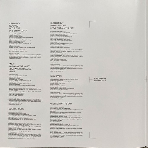 LINKIN PARK - PAPERCUTS Singles Collection 2000-2023 - 2 LP VINYL NEW ALBUM - Picture 14 of 17