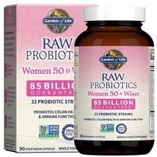 Garden of Life Raw Probiotics Women 50  Wiser - 85 Billion Live Cultures