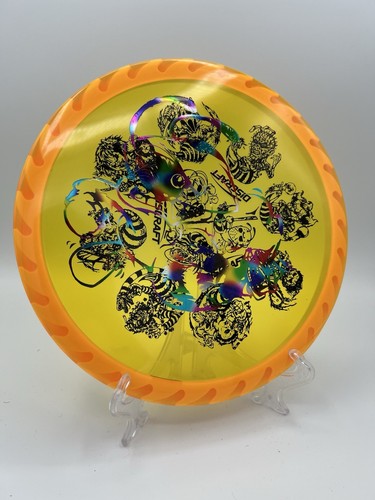Discraft Fuzed Z Glo “Ring Of Halloween” Buzzzsaw Buzzz LE Big Bee Misprint - Picture 2 of 6