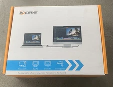 Kceve Kvm Switch 2 Port Dual Model KC-Kvm202AS Usb3.0 Hdmi Kvm Dual Display New