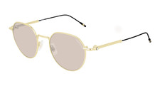NEW MONTBLANC MB0060S 002 GOLD/BROWN AUTHENTIC SUNGLASSES 50-20-145