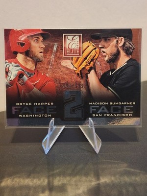 2014 Panini Donruss - Elite Face to Face Bryce Harper, Madison Bumgarner #3 /999