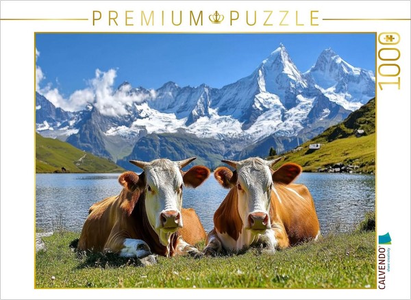 Calvendo Puzzle We Take A Break | 1000 Pieces, Finished Size 25.2 × 18.9 In (64-image