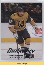 2024-25 Upper Deck Fleer Ultra Silver Foil Ivan Barbashev #15 READ 1t8r