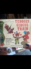 Vintage The Moving Action Teddies Circus Train 1984 Merrimack Publishing