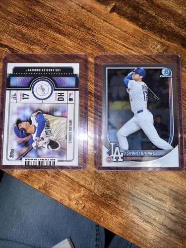 Lot of 12 Shohei Ohtani Baseball Cards