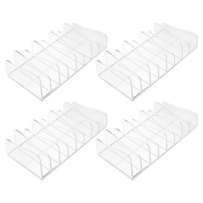  4 Pcs Schminkorganizer Make -up -Inhaber Lidschatten-Paletten-Organizer
