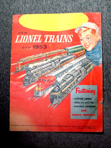 1953  Lionel Train Catalog