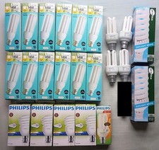 23 Energy Saving CFL B22 used bulbs - mainly 23W - all working