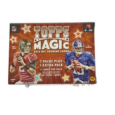 2012 Topps Magic Football Factory Sealed Blaster Box Russell Wilson RC?