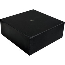 Premium Black Marble Display Base with Center...