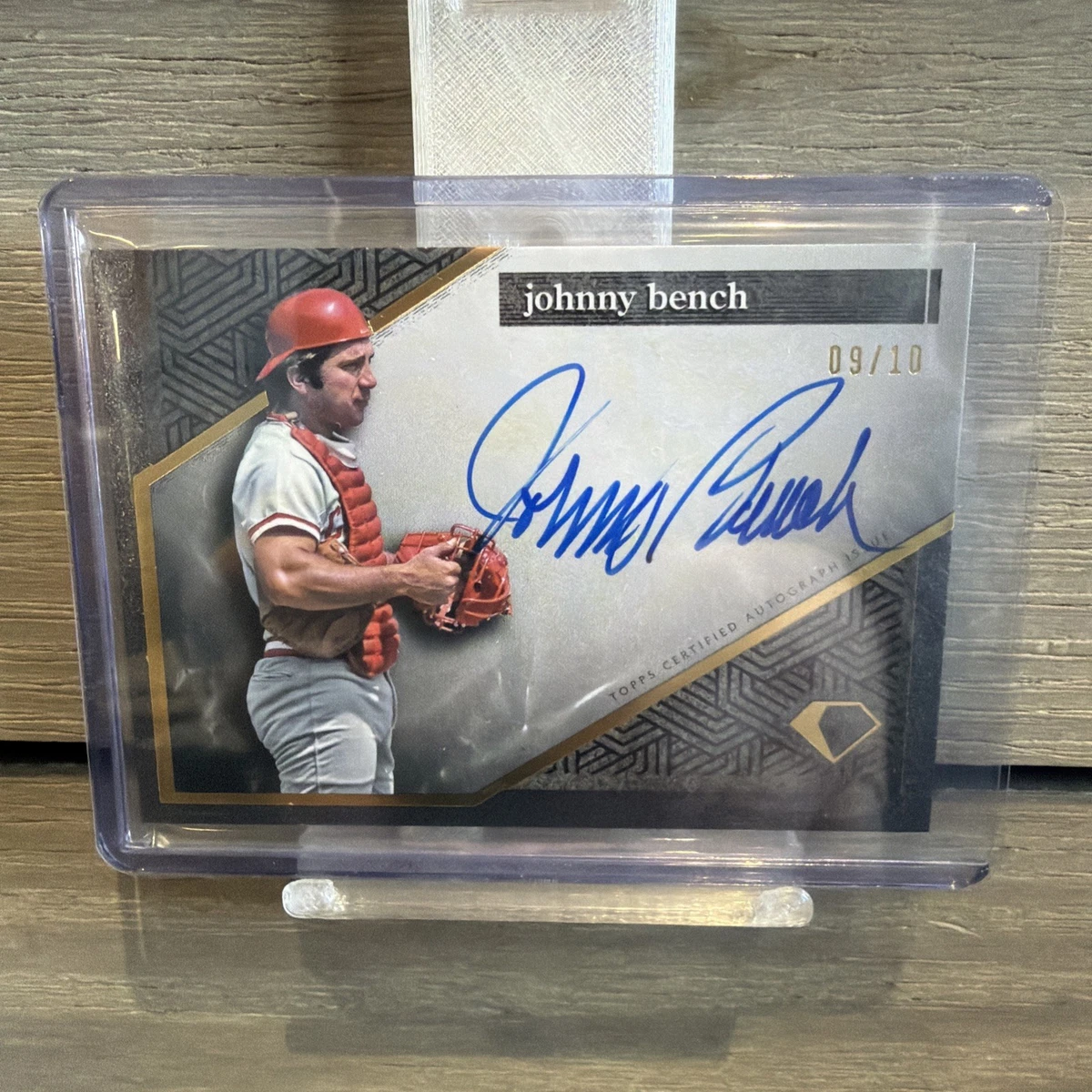 [12シリ]johnny bench auto mlb Johnny Bench Autographed Baseball Cards for sale | eBay