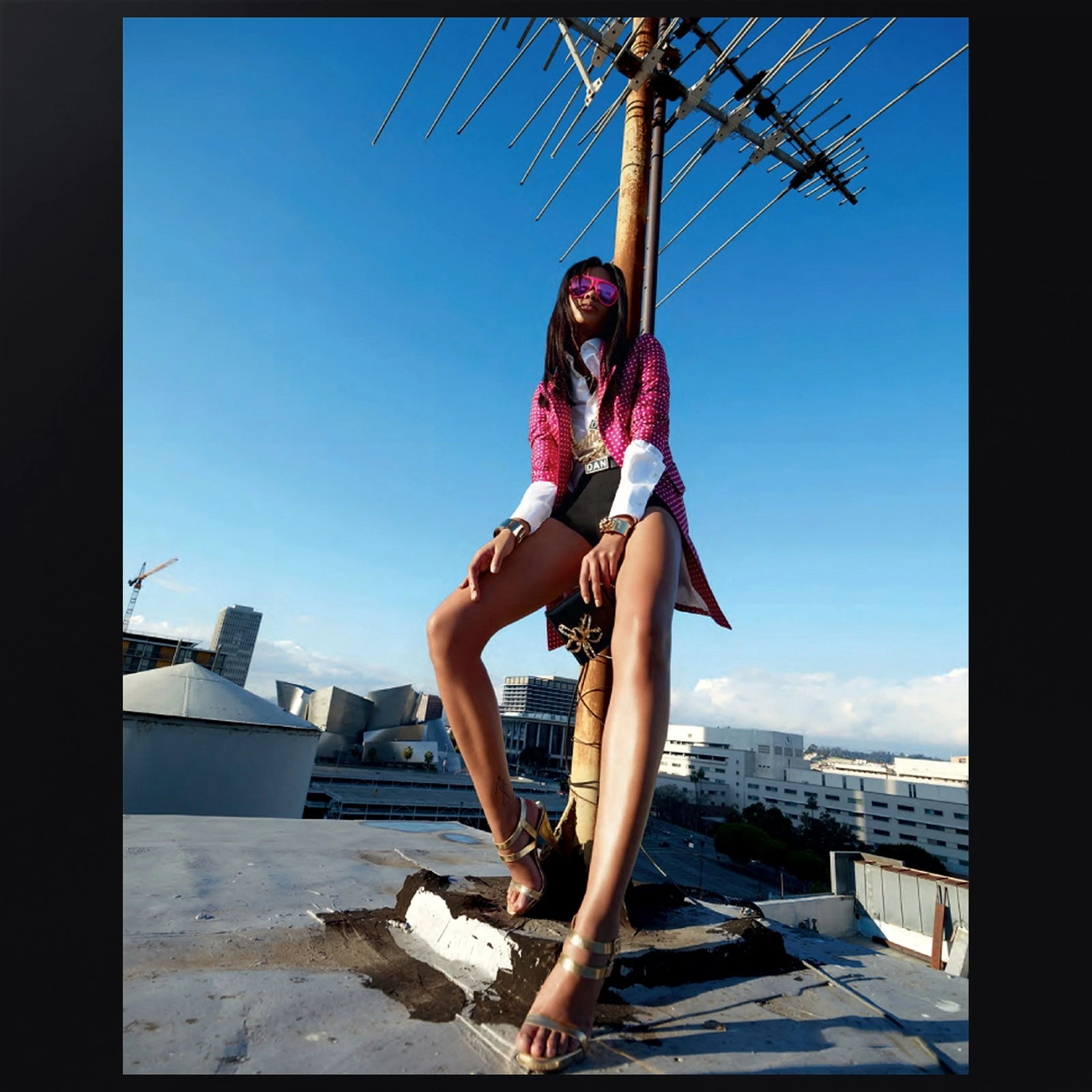 Chanel Iman 004 | 8 x 10 Photograph | Celebrity Model, Beautiful Woman