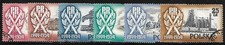 Pologne 1954 Yvert 767/69 et 775/76 oblitérés (AW3)