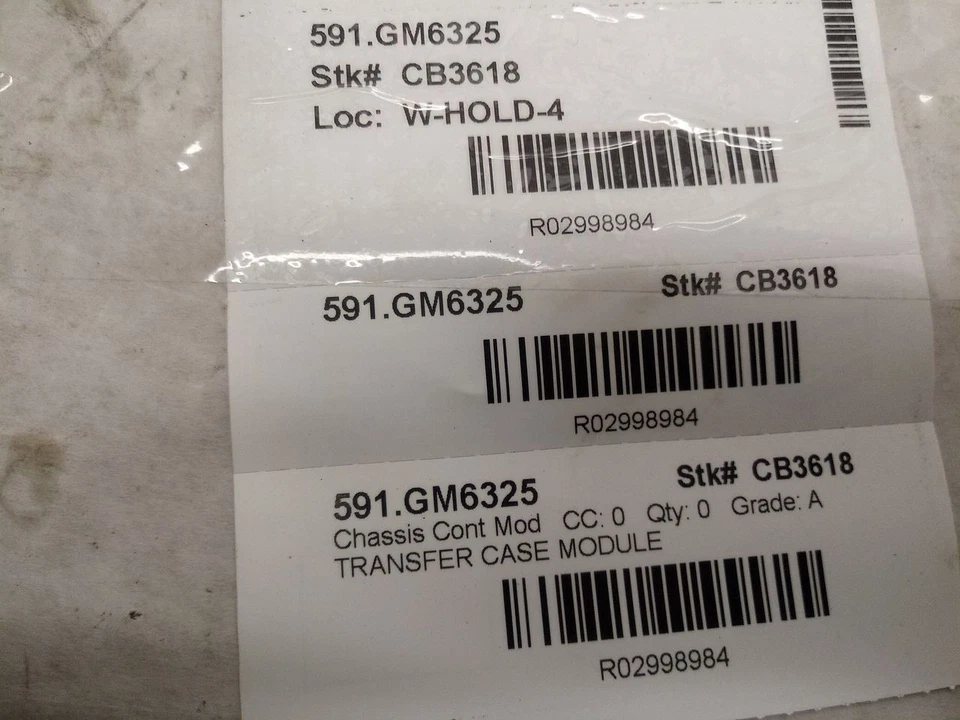 Módulo de control de transmisión Cadillac CT5 2025 chasis ECM 2998984 Foto 4 de 4