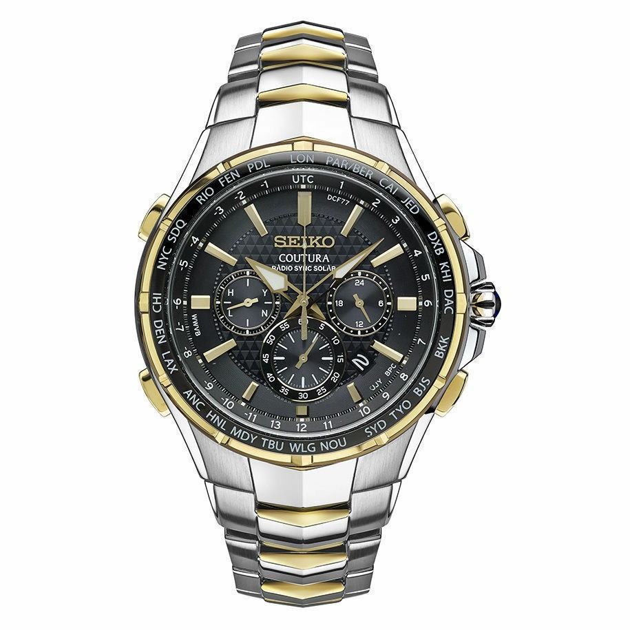 セイコー　コーチュラSSG010/訳あり Seiko Coutura Men's Black Watch - SSG010 for sale online | eBay