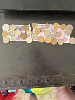 30 Pieces Of Currency From Around The World American France Ireland And So On