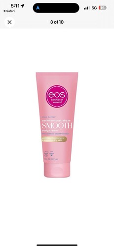 Cashmere Skin Collection: Vanilla Cashmere Body Cream, 72-Hour Hydration, 7 oz - Picture 3 of 3