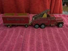 Vintage Corgi Major Toys Chipperfields Circus 6x8 Crane Truck Animal Cage Car