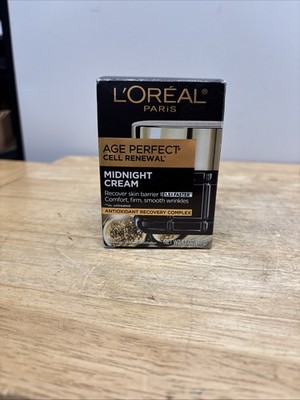 L'Oreal Paris Age Perfect Cell Renewal  Midnight Cream 1.7 oz & Midnight Serum