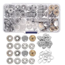 Handmade Bag Snaps Buttons for Purse Making Hardware