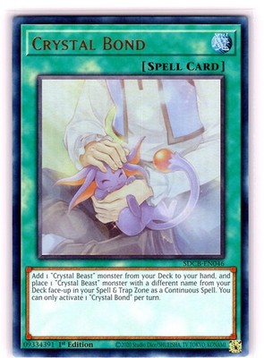Crystal Bond Ultra Rare 1st Edition SDCB-EN046 NM