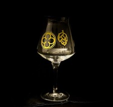 Monkish Brewing - Limited Edition Wu Tang Clan Inspired Yellow Hop Teku Glass