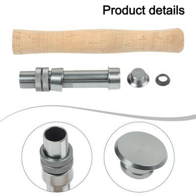cork fly reel seats REC Nickel Silver Seat NSUS Super Light Weight Cork Insert