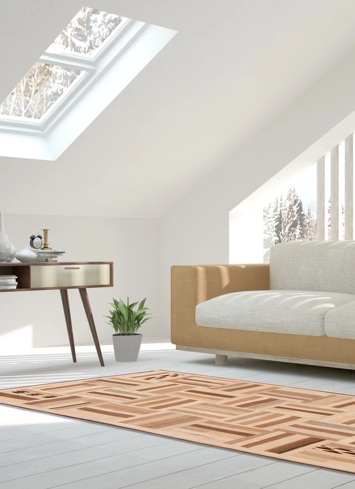 Traditional Vintage Hand Woven Oriental Carpet 5'7" x 9'6" Wool Kilim Area Rug - Image 2 of 4